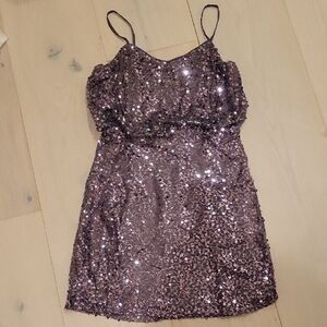 You'll Miss Me Sequin Dress
